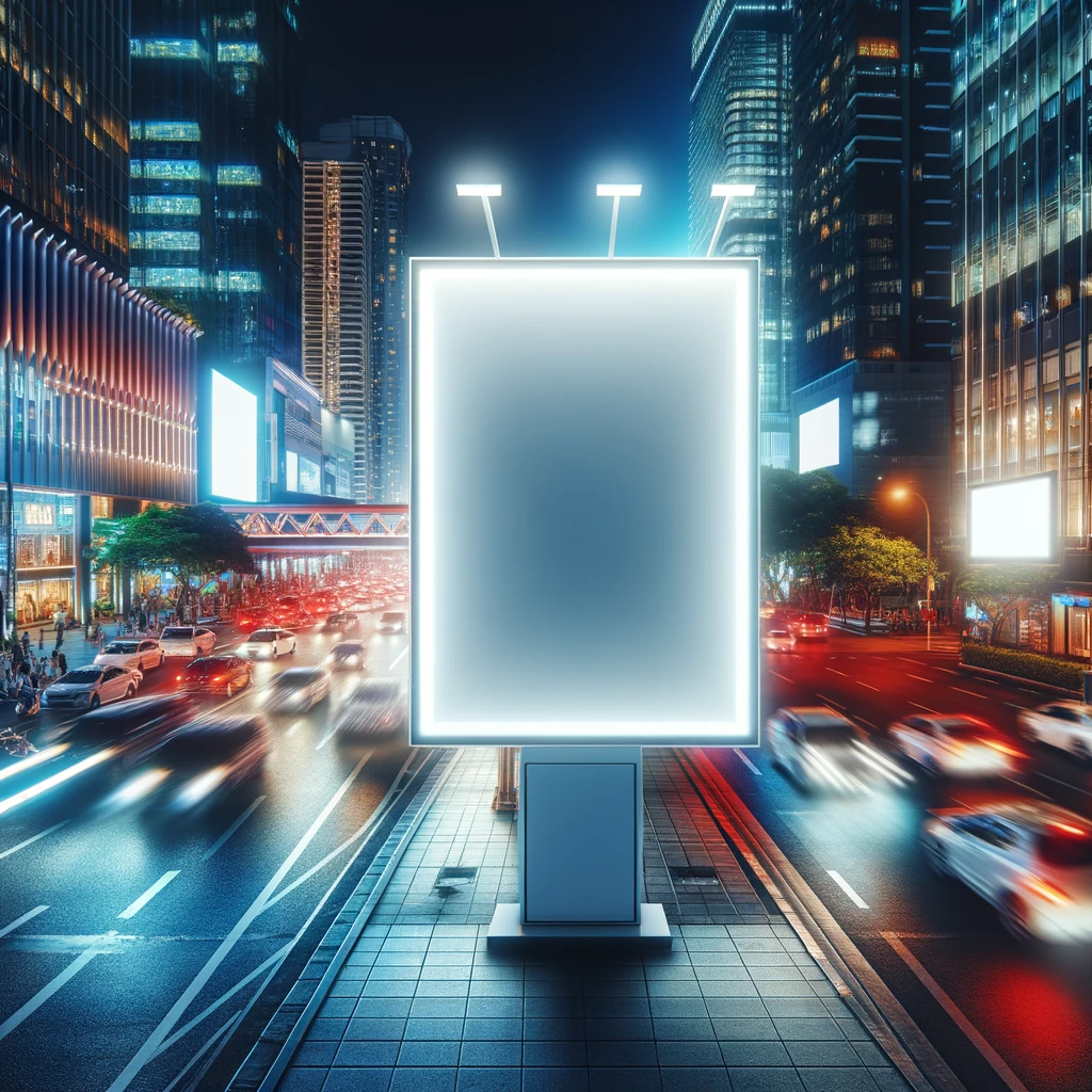 Front-lights e a Inovação na Iluminação de Anúncios Noturnos