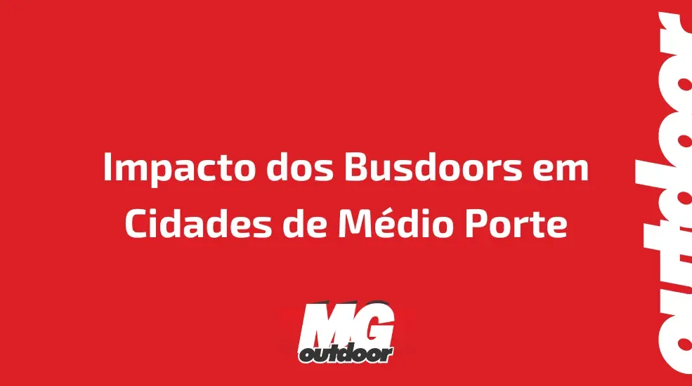 Impacto dos Busdoors em Cidades de Médio Porte