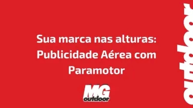 Ponto nº Sua marca nas alturas: Publicidade Aérea com Paramotor