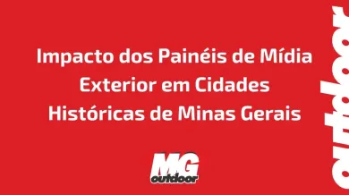 Ponto nº Impacto dos Painéis de Mídia Exterior em Cidades Históricas de Minas Gerais